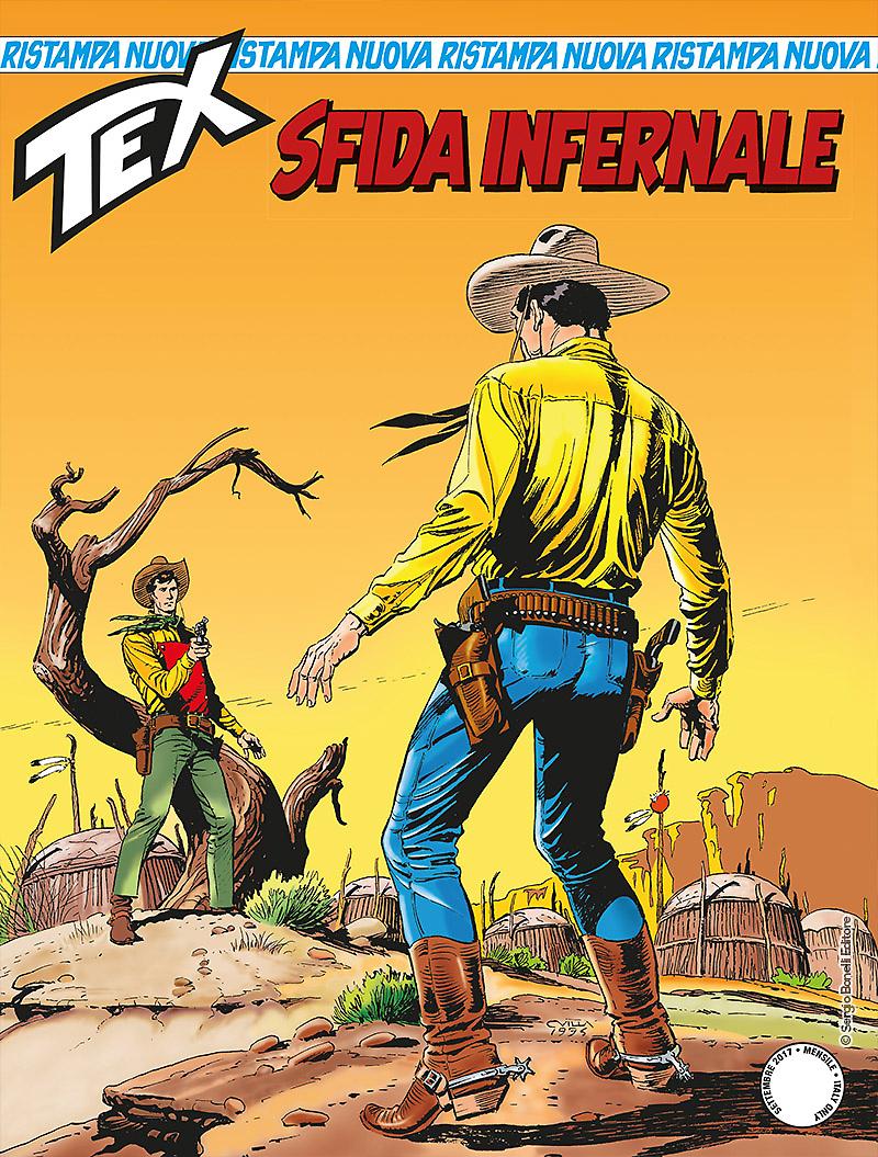 Sfida infernale - Tex Nuova Ristampa 425 cover