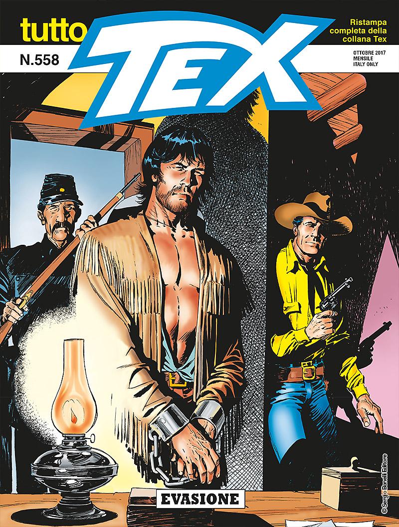 Evasione - Tutto Tex 558 cover