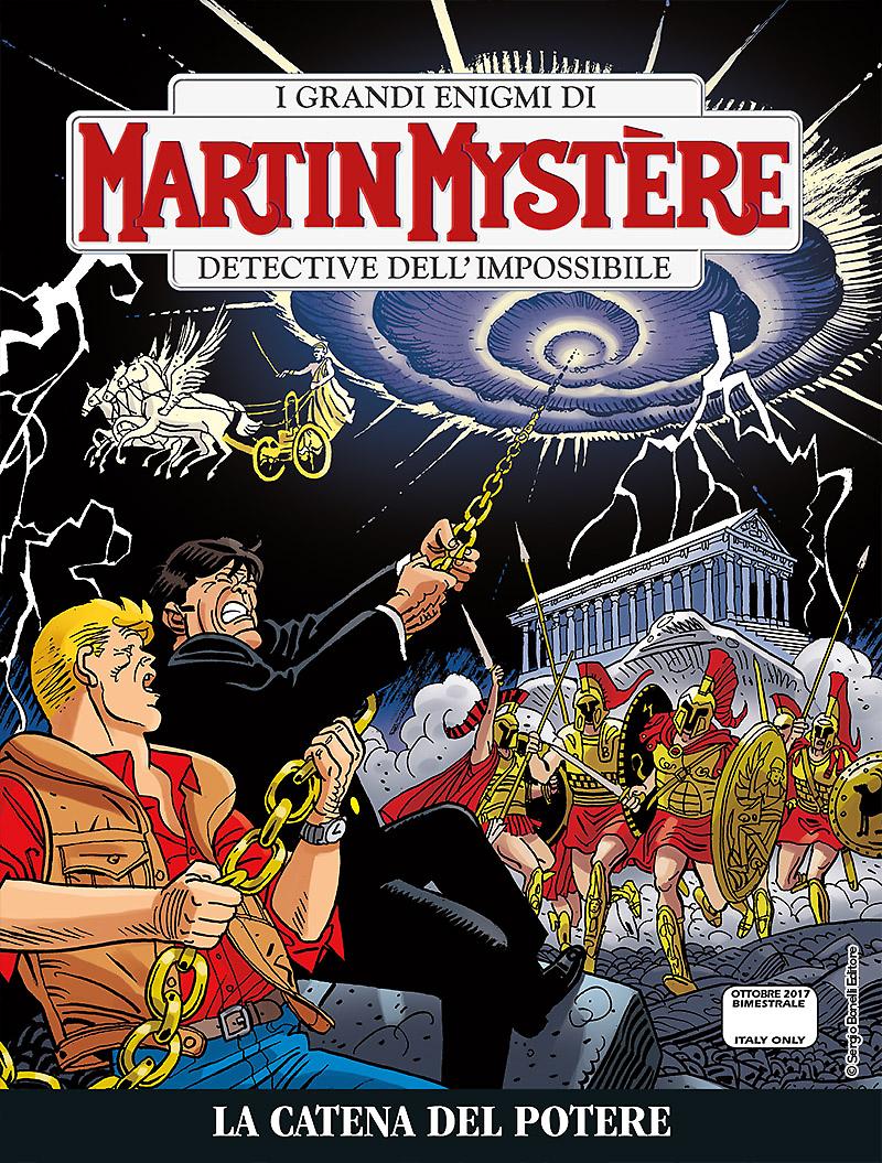 La catena del potere - Martin Mystère bimestrale 353 cover