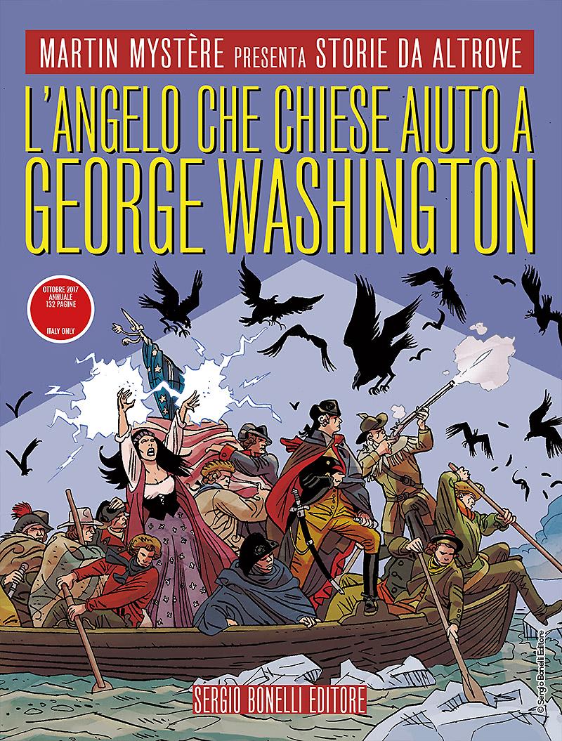 L'angelo che chiese aiuto a George Washington - Storie da Altrove 20 cover