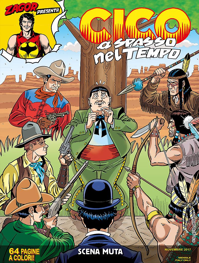 Scena muta - Cico A Spasso nel Tempo 06 cover