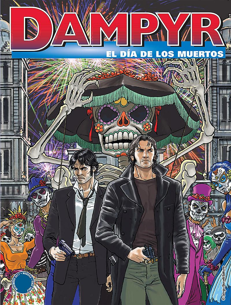 El dìa de los muertos - Dampyr 212 cover