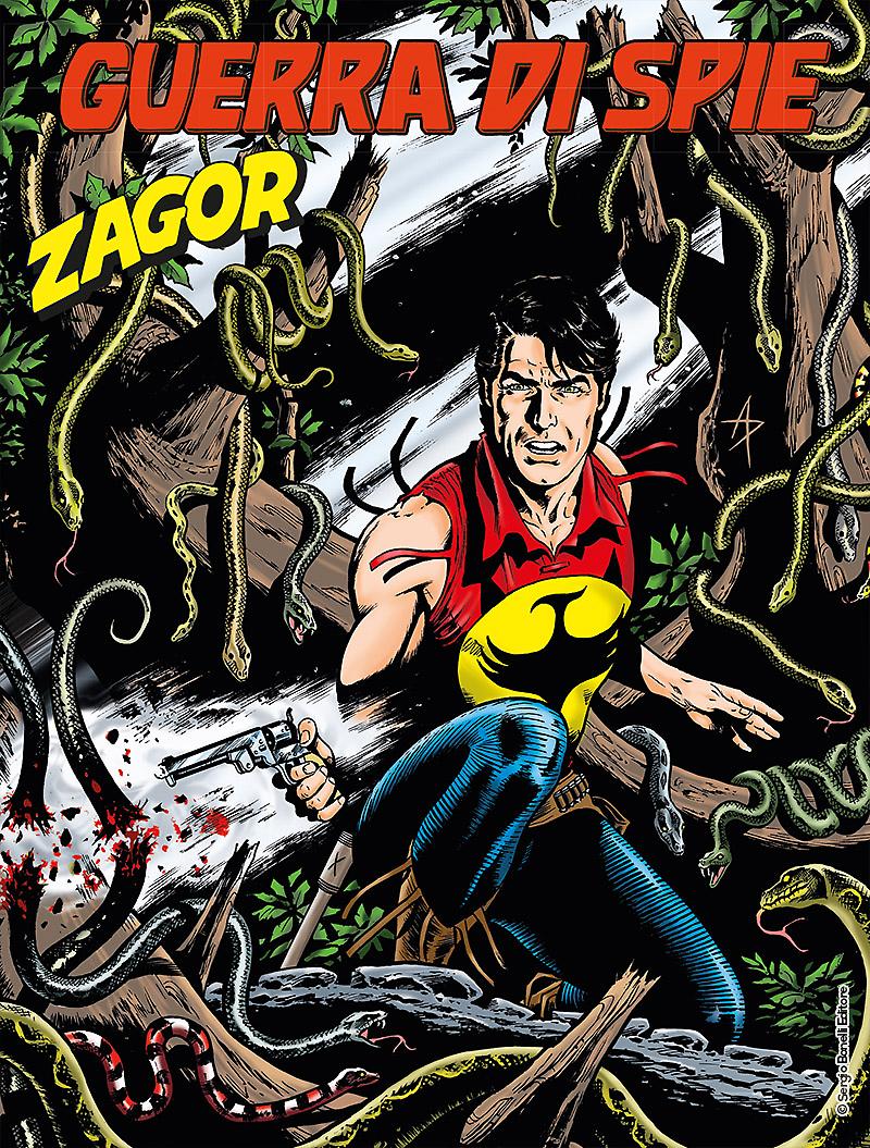 Guerra di spie - Zagor 629 cover
