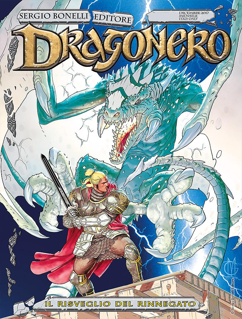 Il risveglio del rinnegato - Deragonero 55 cover