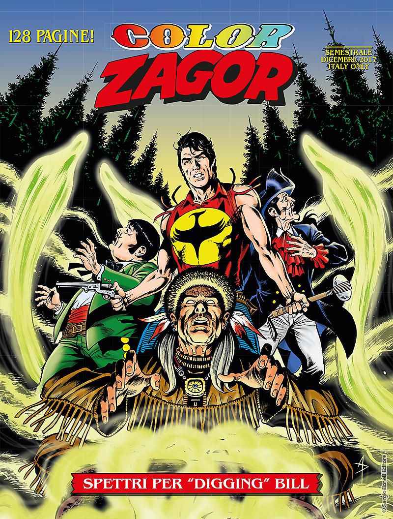 Spettri per "Digging" Bill - Color Zagor 06 cover