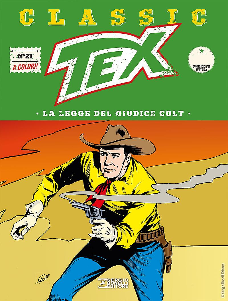 La legge del giudice colt - Tex Classic 21 cover