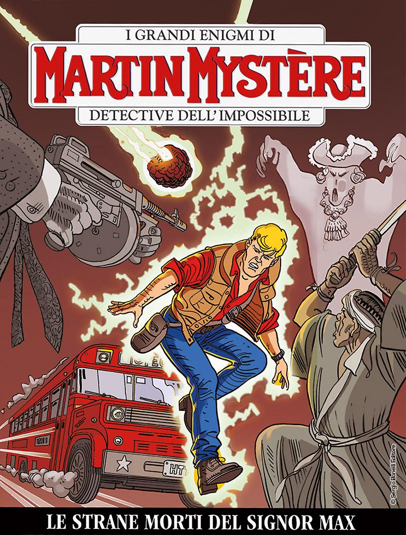 Le strane morti del signor Max - Martin Mystère bimestrale 355 cover