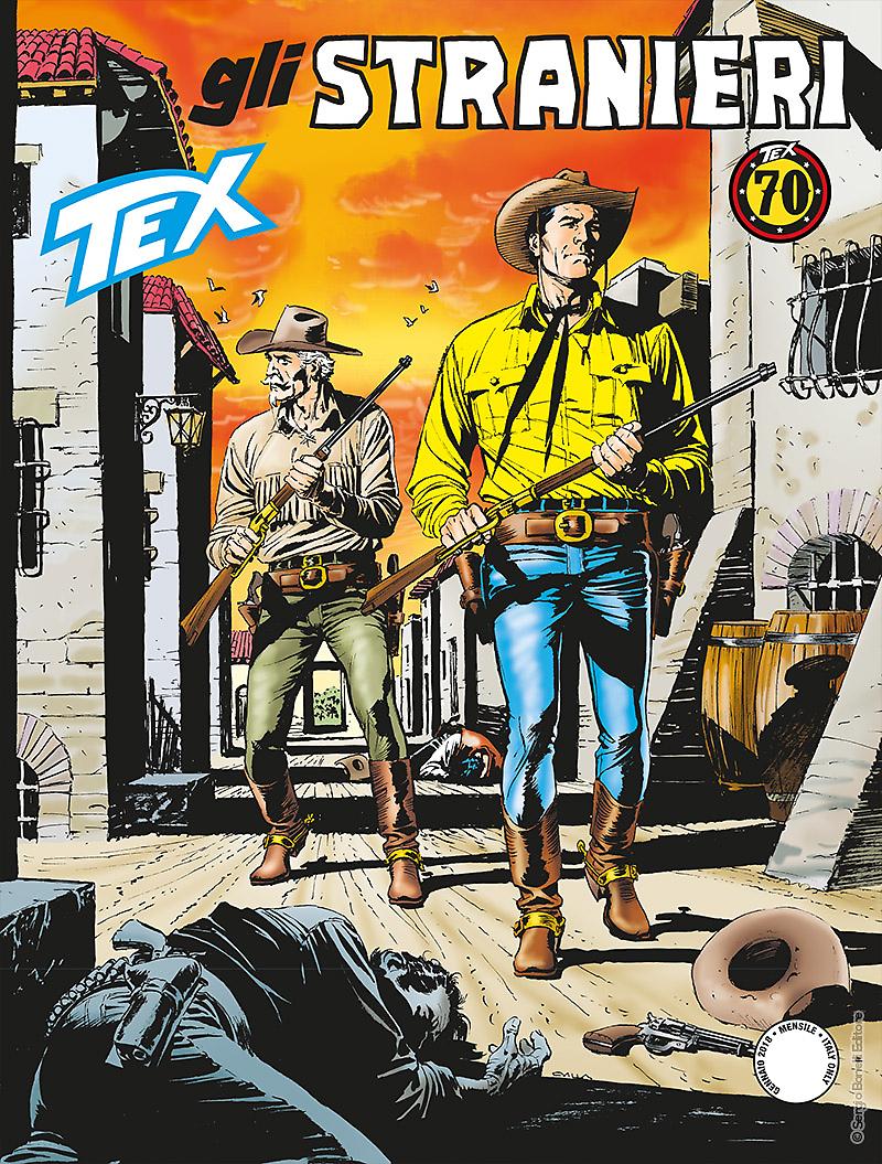 Gli stranieri - Tex 687 cover