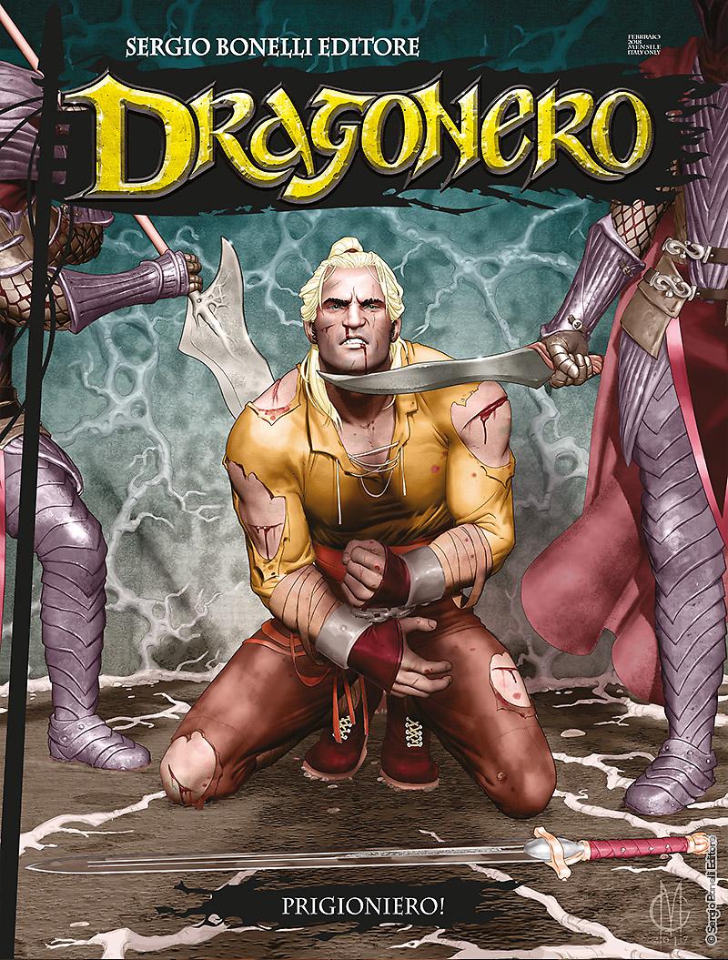 Prigioniero! - Dragonero 57 cover
