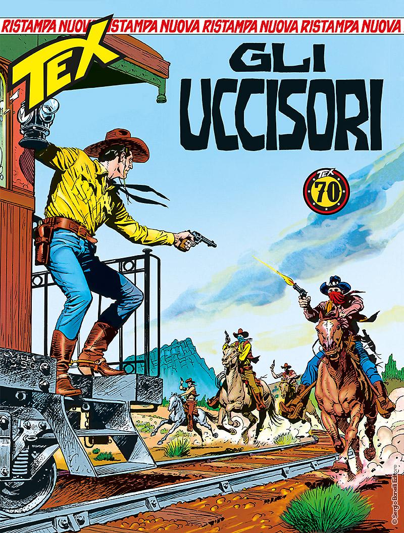 Gli uccisori - Tex Nuova Ristampa 430 cover