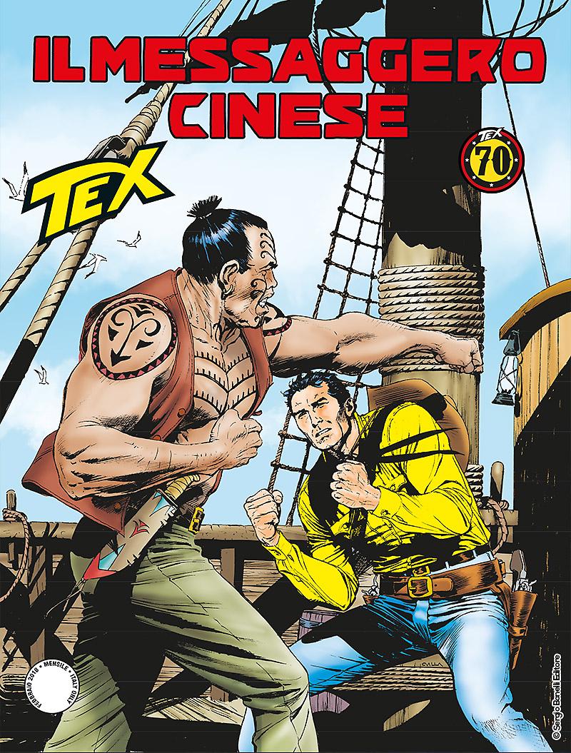 Il messaggero cinese - Tex 688 cover