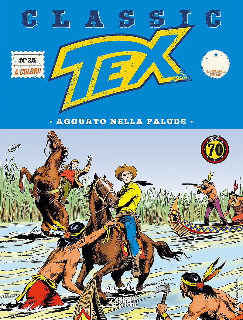 Agguato nella palude - Tex Classic 26 cover