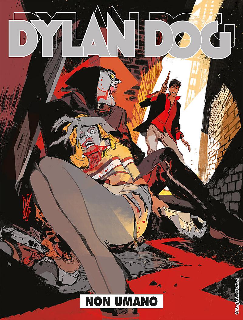 Non umano - Dylan Dog 377 cover
