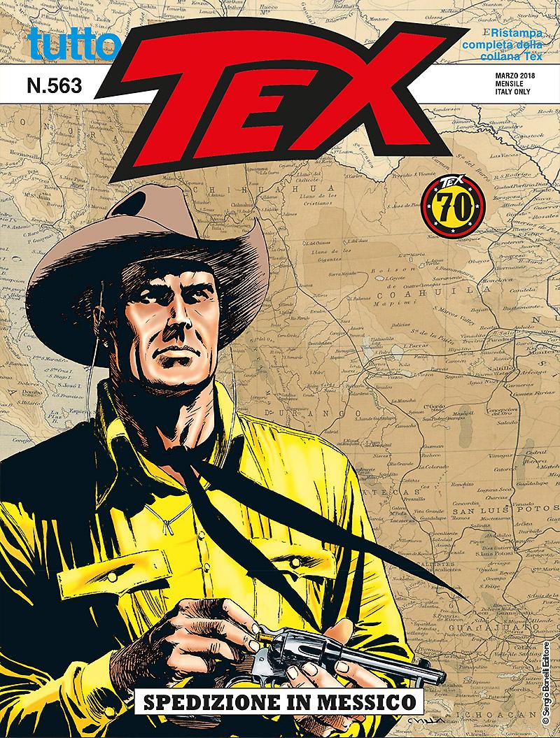 Spedizione in Messico - Tutto Tex 563 cover