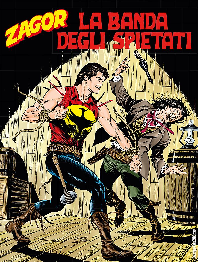 La banda degli spietati - Zagor 632 cover