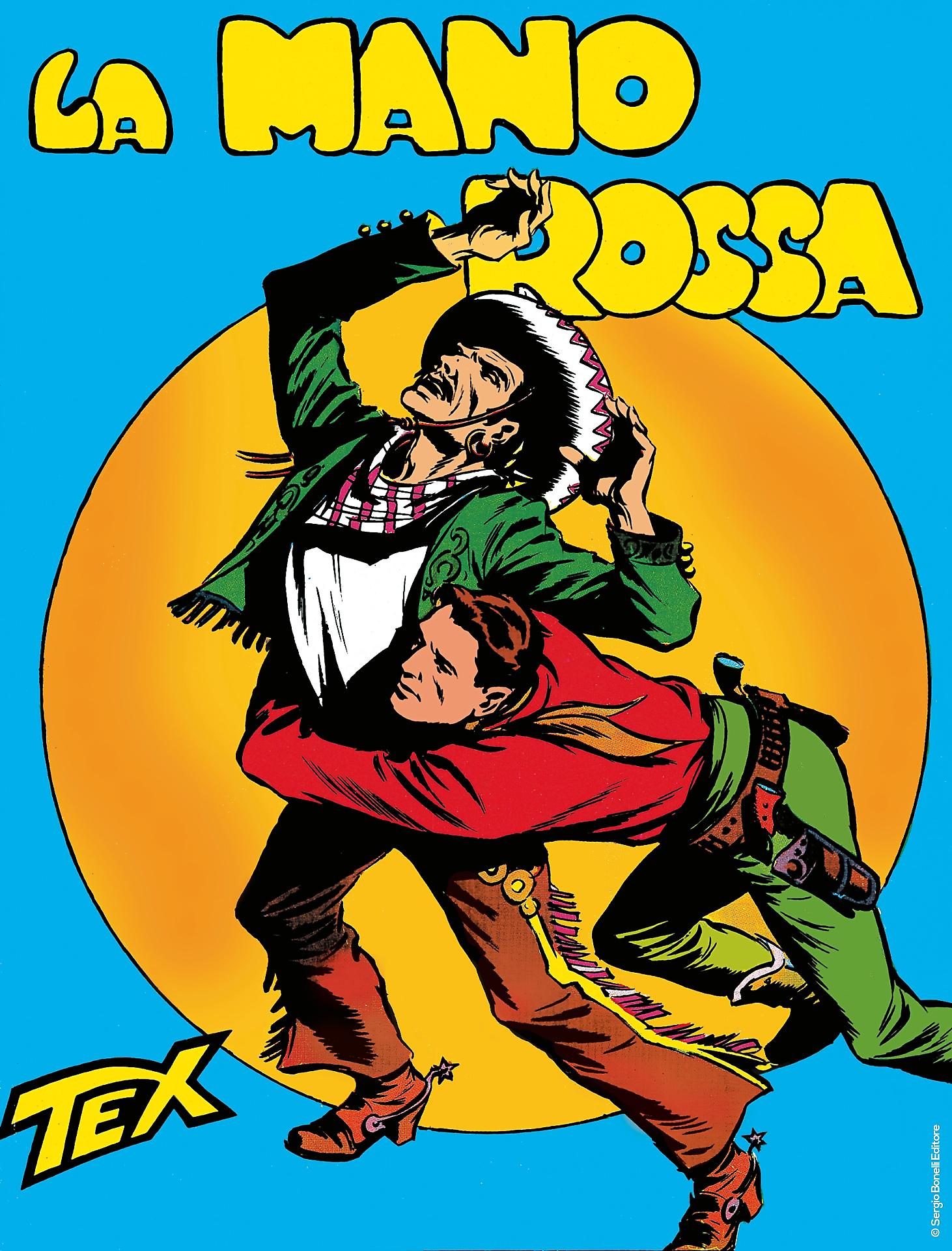 La Mano Rossa - Tex 01 cover