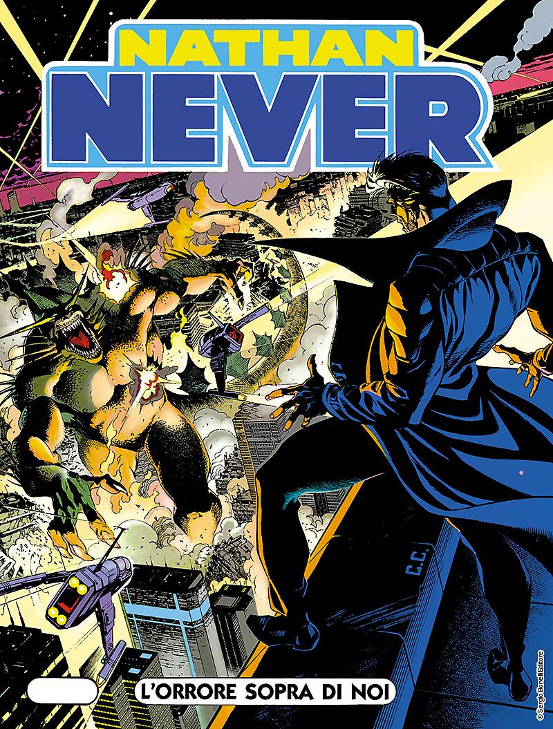 L'orrore sopra di noi - Nathan Never 37 cover