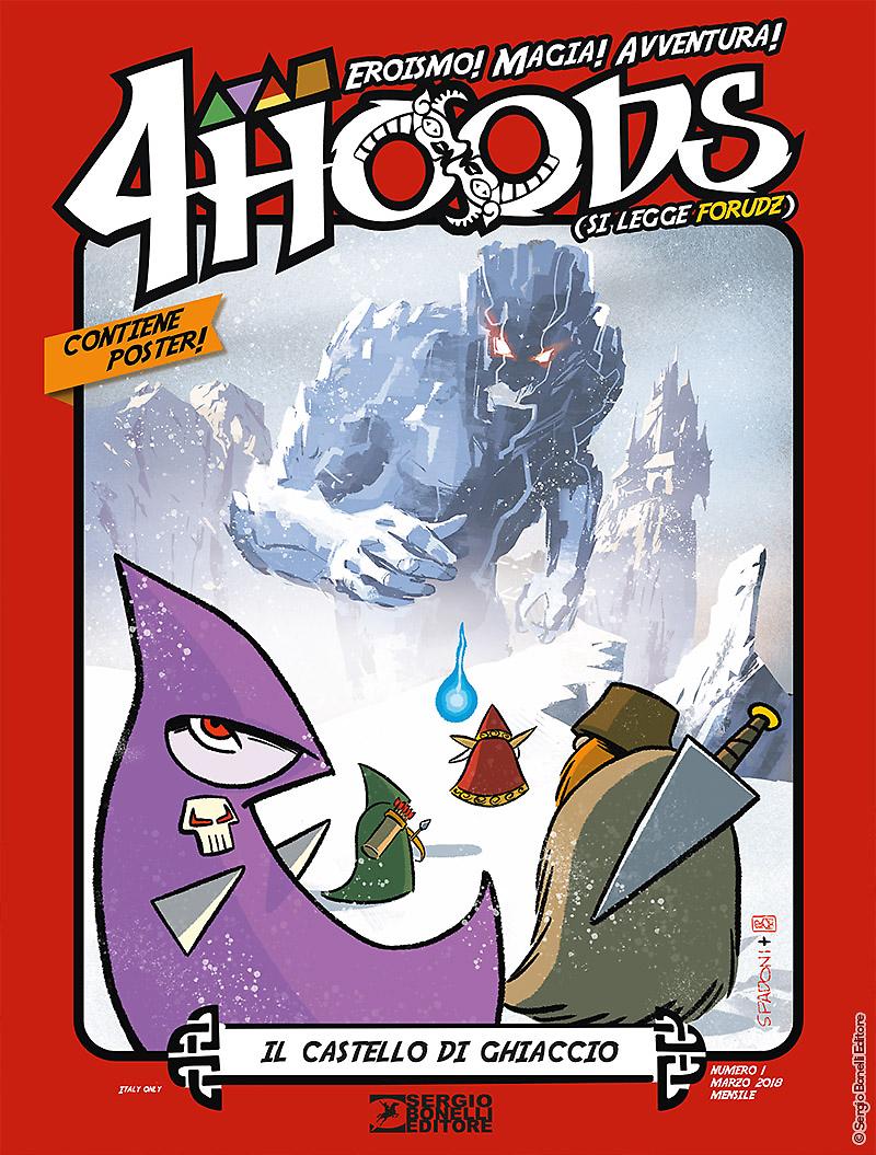 Il castello di ghiaccio - 4Hoods 01 cover