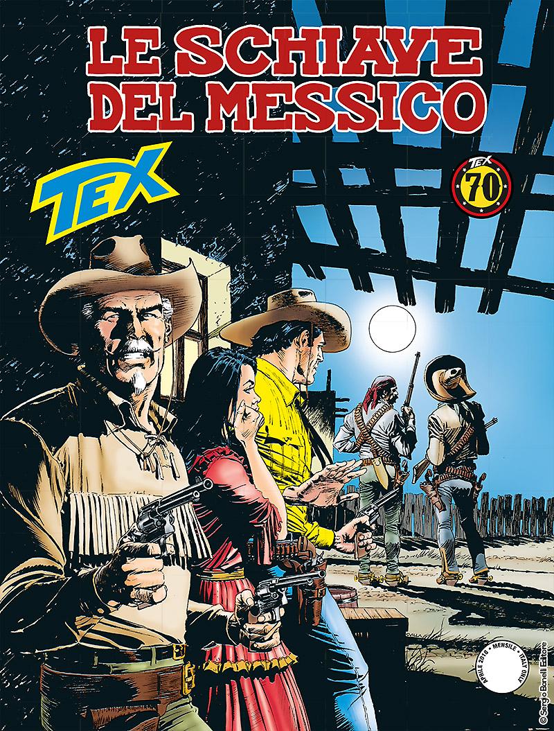Le schiave del Messico - Tex 690 cover