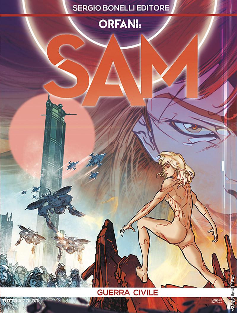 Guerra civile - Orfani Sam 10 cover