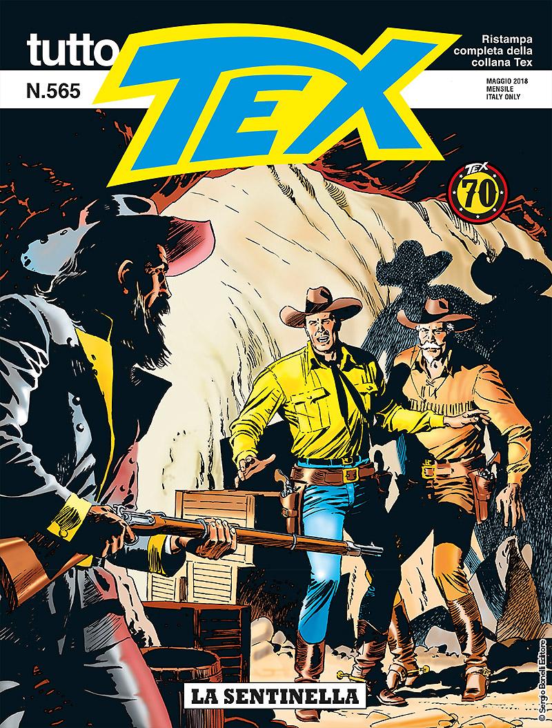 La sentinella - Tutto Tex 565 cover