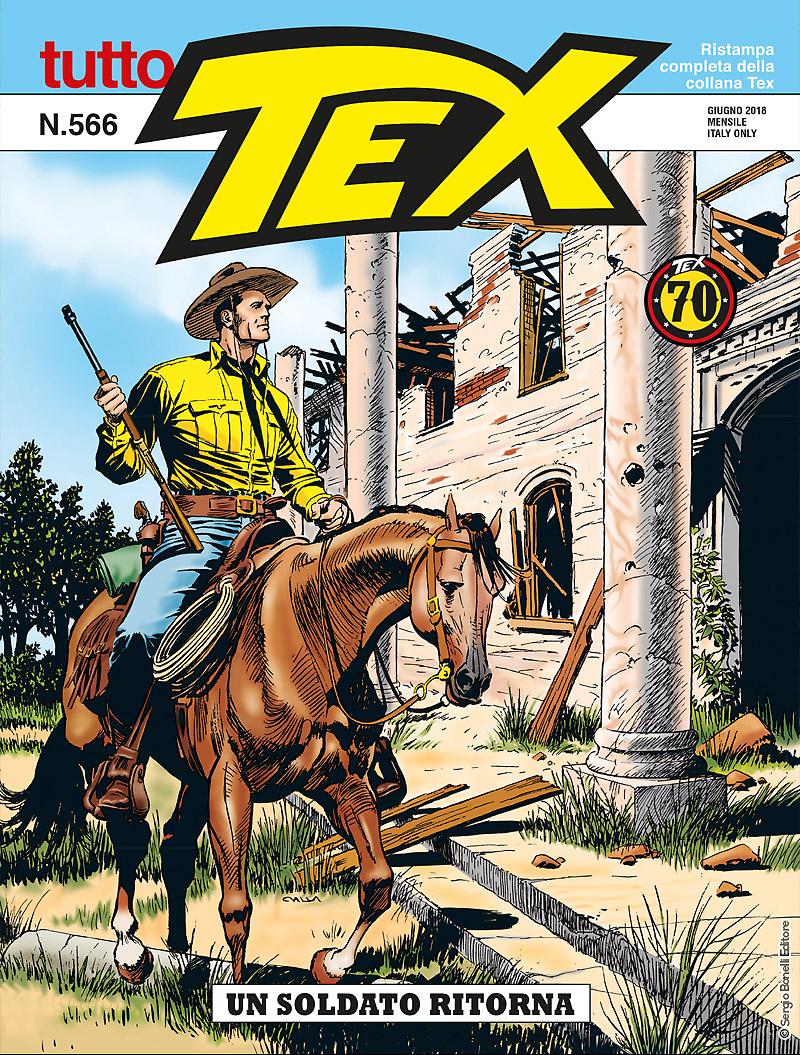 Un soldato ritorna - Tutto Tex 566 cover