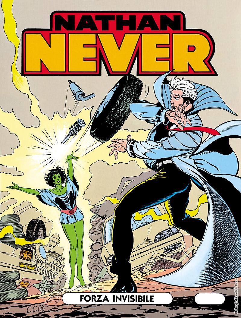 Forza invisibile - Nathan Never 05 cover