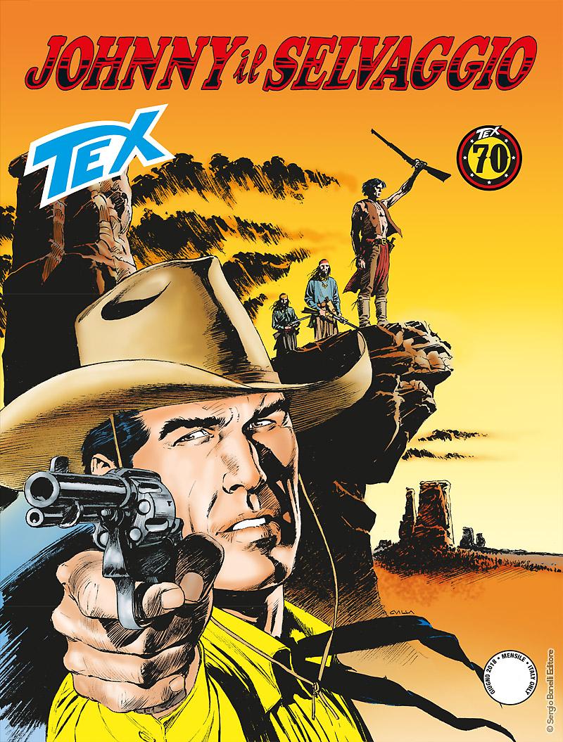 Johnny il selvaggio - Tex 692 cover