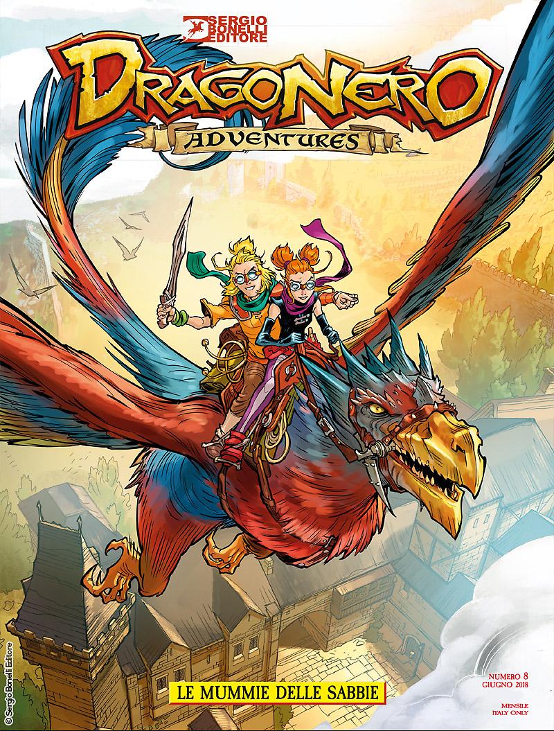 Le mummie delle sabbie - Dragonero Adventures 08 cover