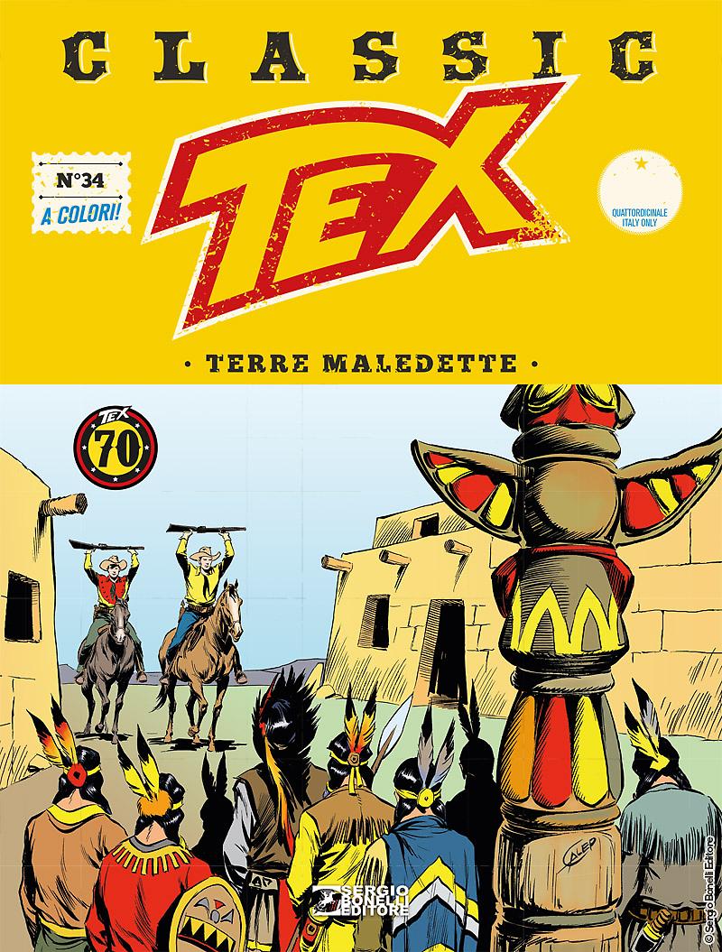 Terre maledette - Tex Classic 34 cover
