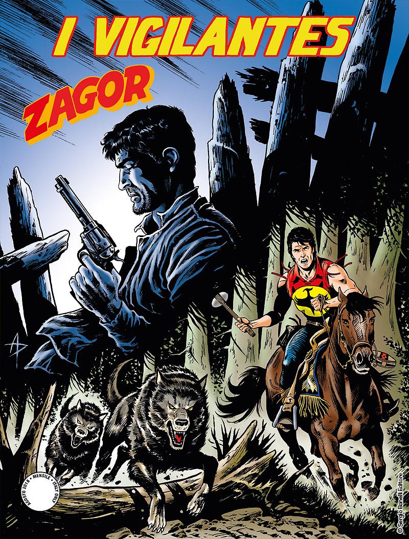I vigilantes - Zagor 637 cover