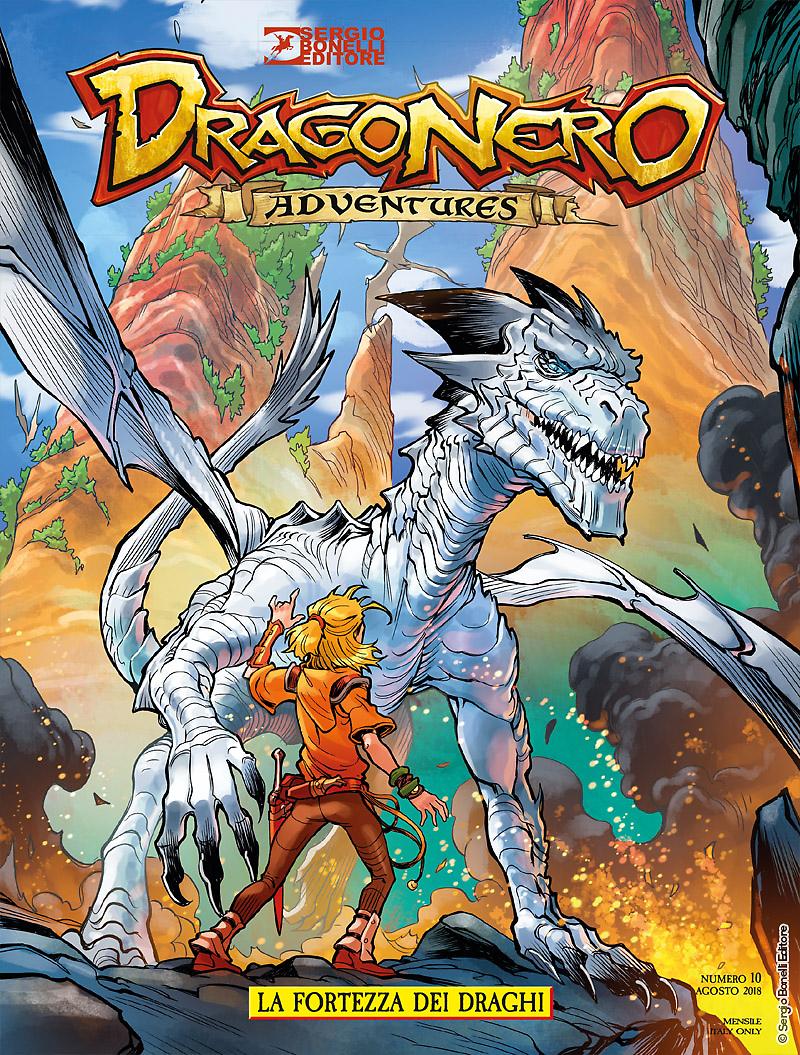 La fortezza dei draghi - Dragonero Adventures 10 cover