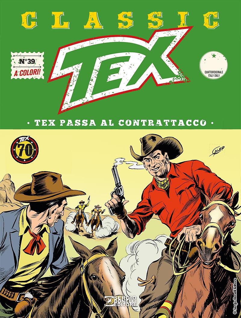 Tex passa al contrattacco - Tex Classic 39 cover