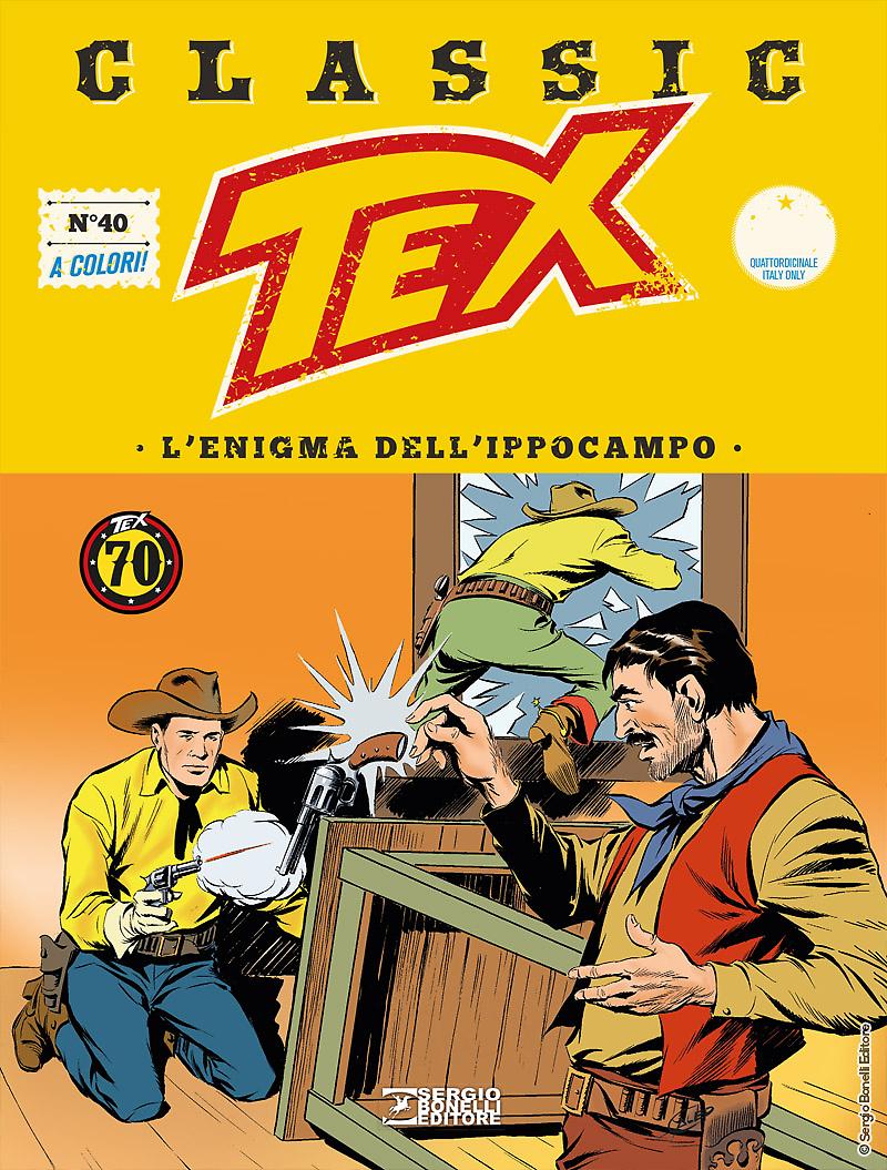 L'enigma dell'ippocampo - Tex Classic 40 cover
