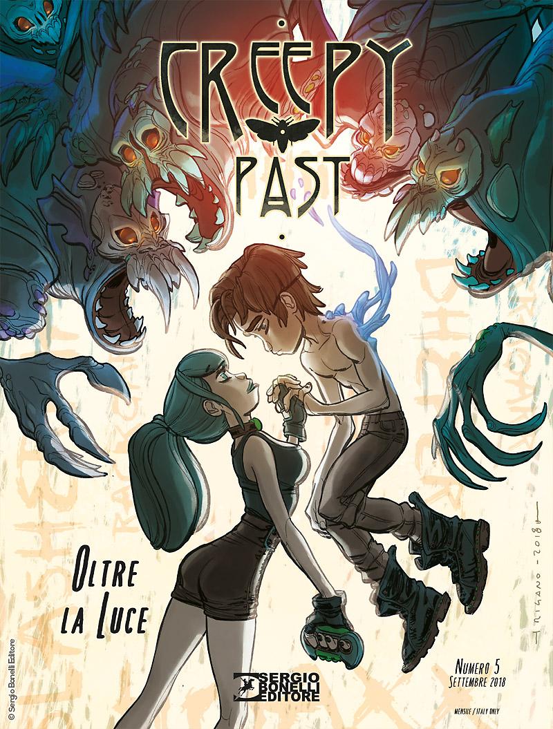 Oltre la luce - Creepy Past 05 cover