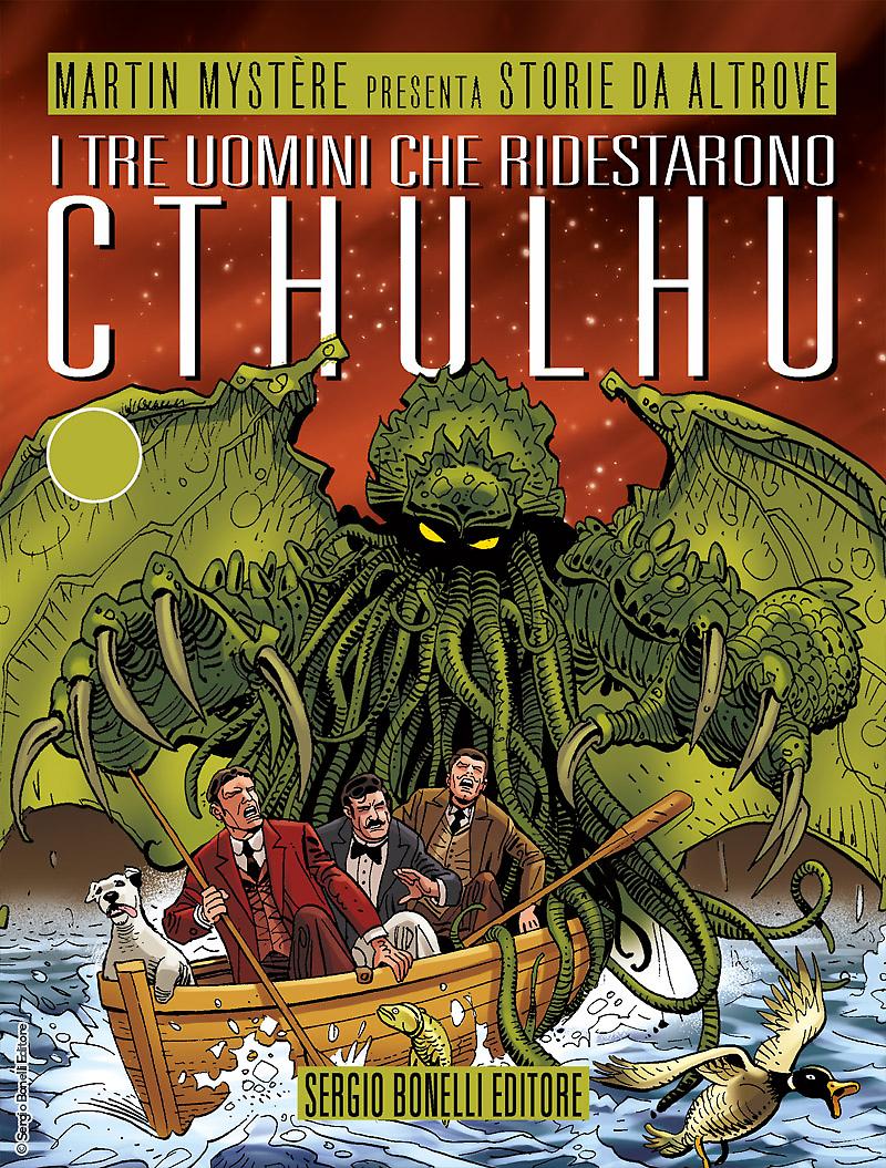 I tre uomini che ridestarono Cthulhu - Storie da Altrove 21 cover