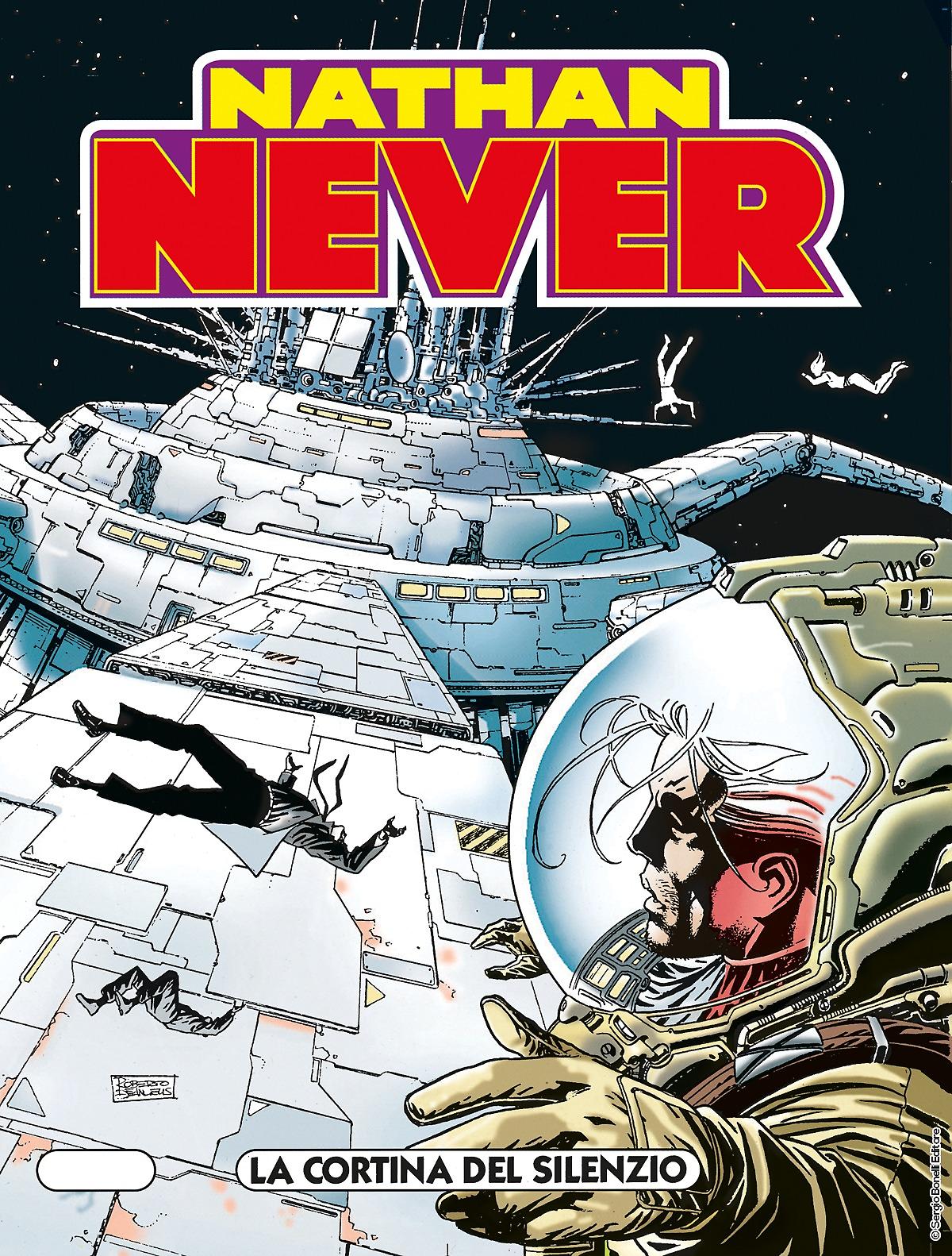 La cortina del silenzio - Nathan Never 96 cover