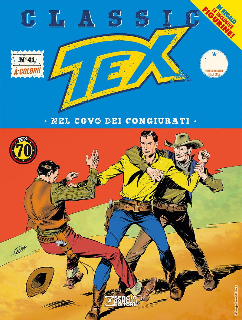 Nel covo dei congiurati - Tex Classic 41 cover