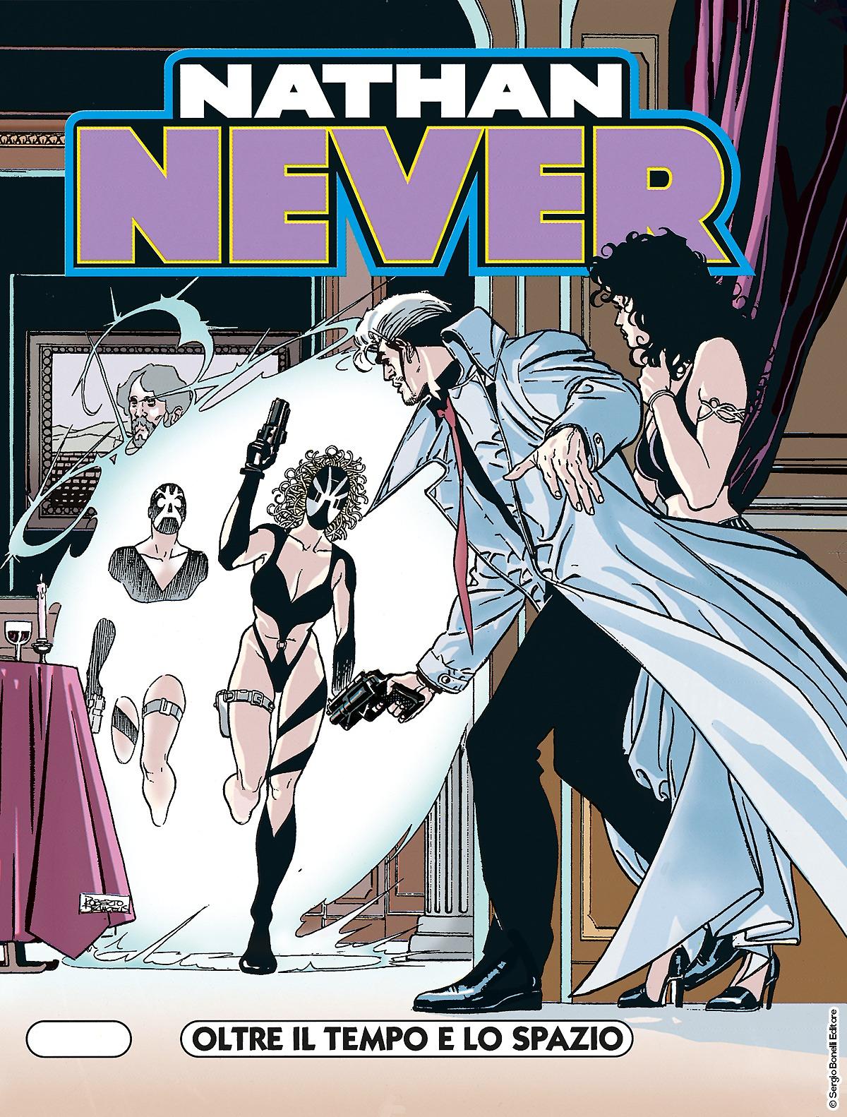 Oltre il tempo e lo spazio - Nathan Never 97 cover