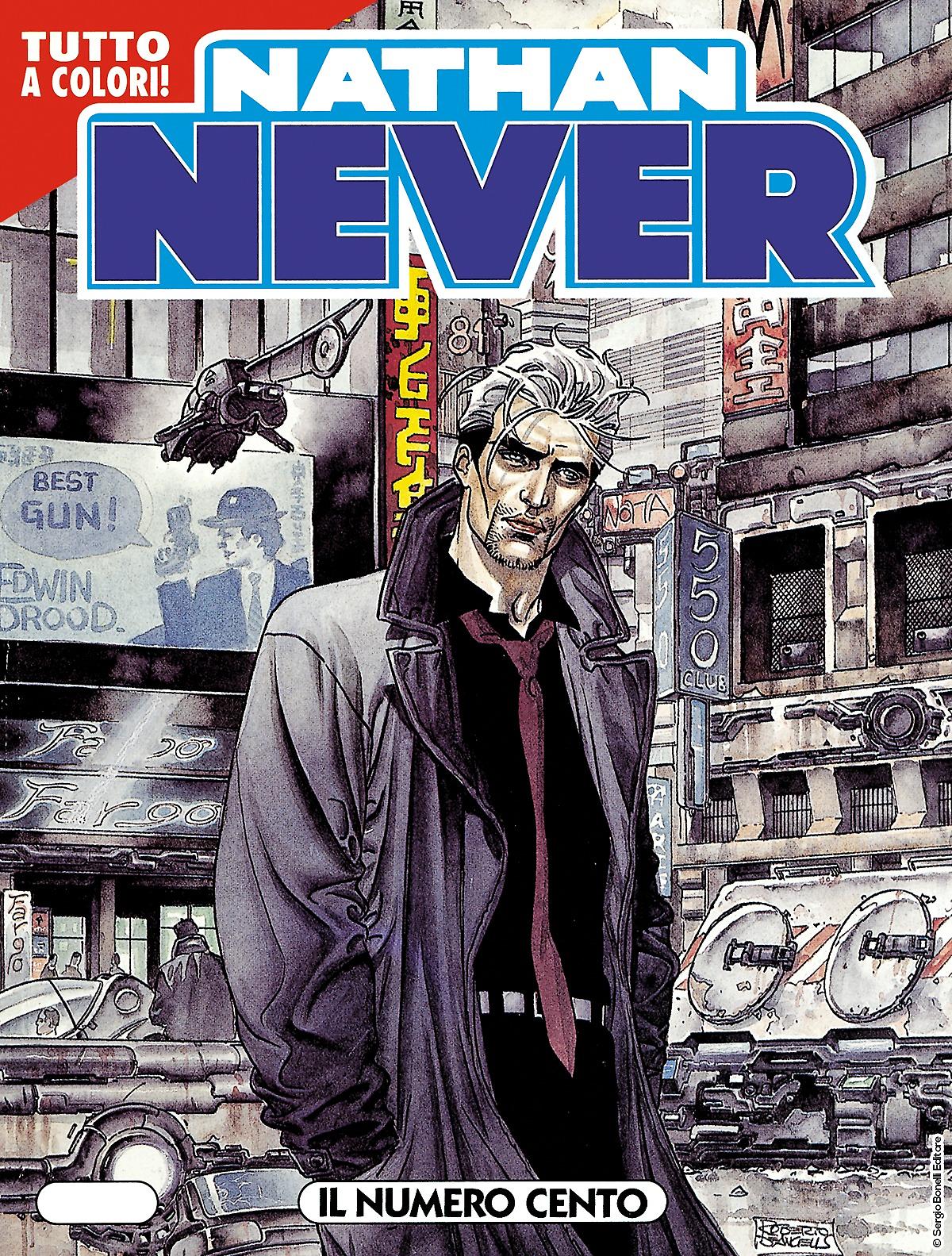 Il numero cento - Nathan Never 100 cover