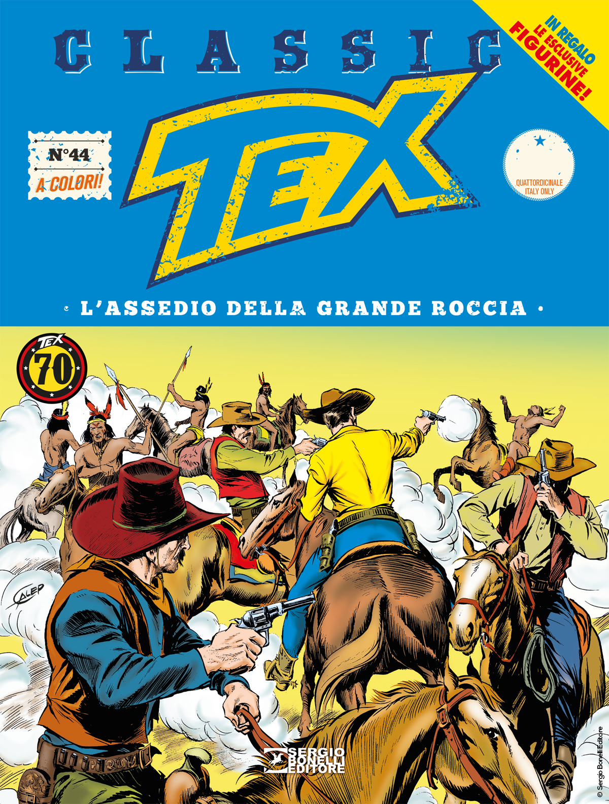 L'assedio della Grande Roccia - Tex Classic 44 cover