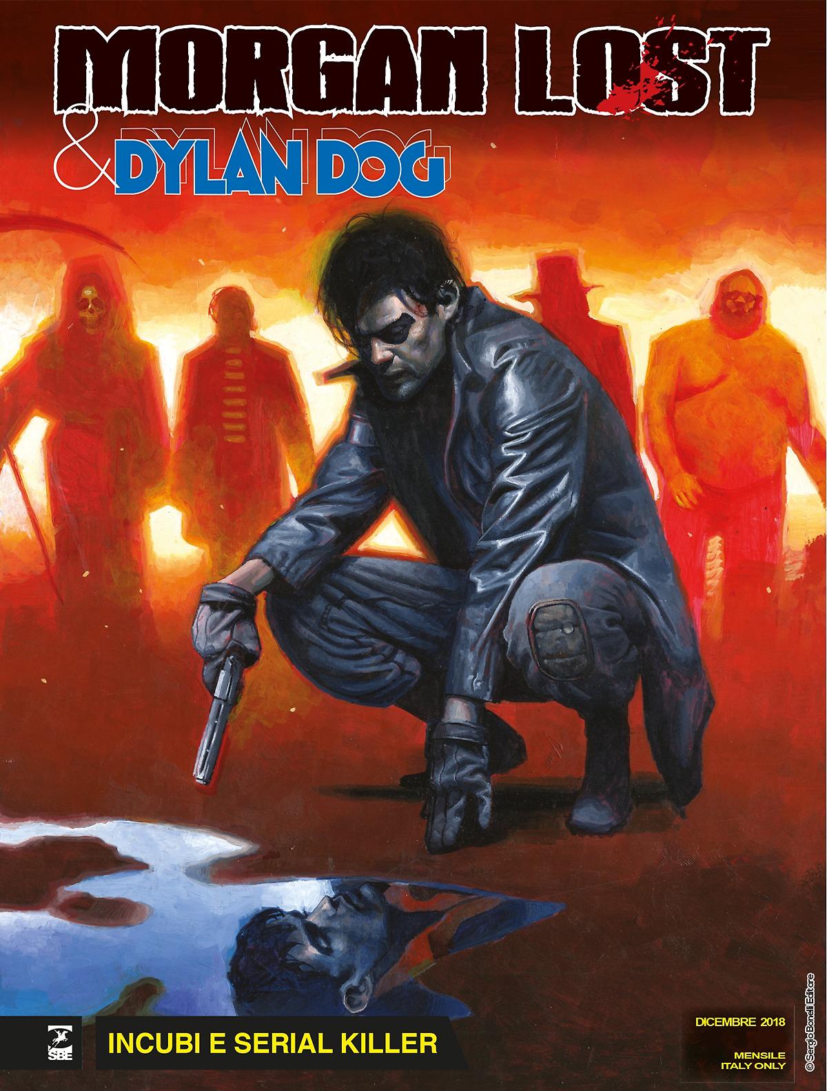 Incubi e serial killer - Morgan Lost & Dylan Dog 01 cover