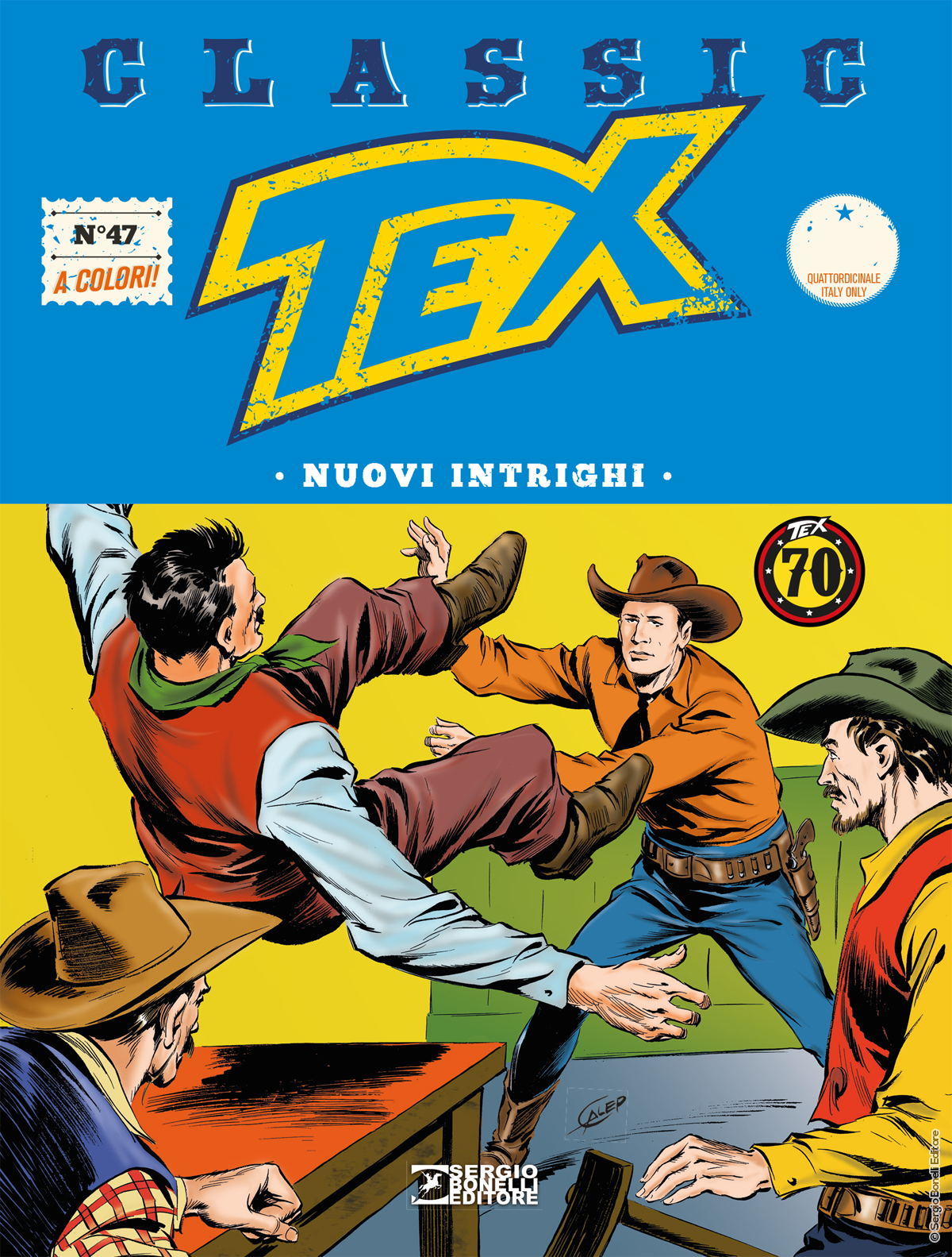 Nuovi intrighi - Tex Classic 47 cover