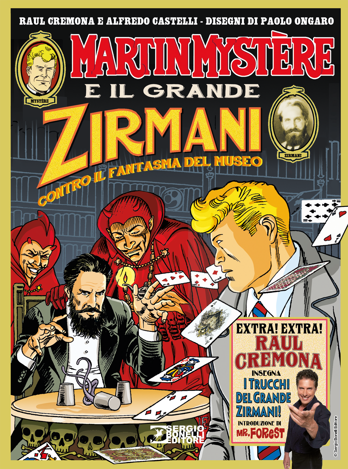 Martin Mystère e il grande Zirmani contro il fantasma del museo
