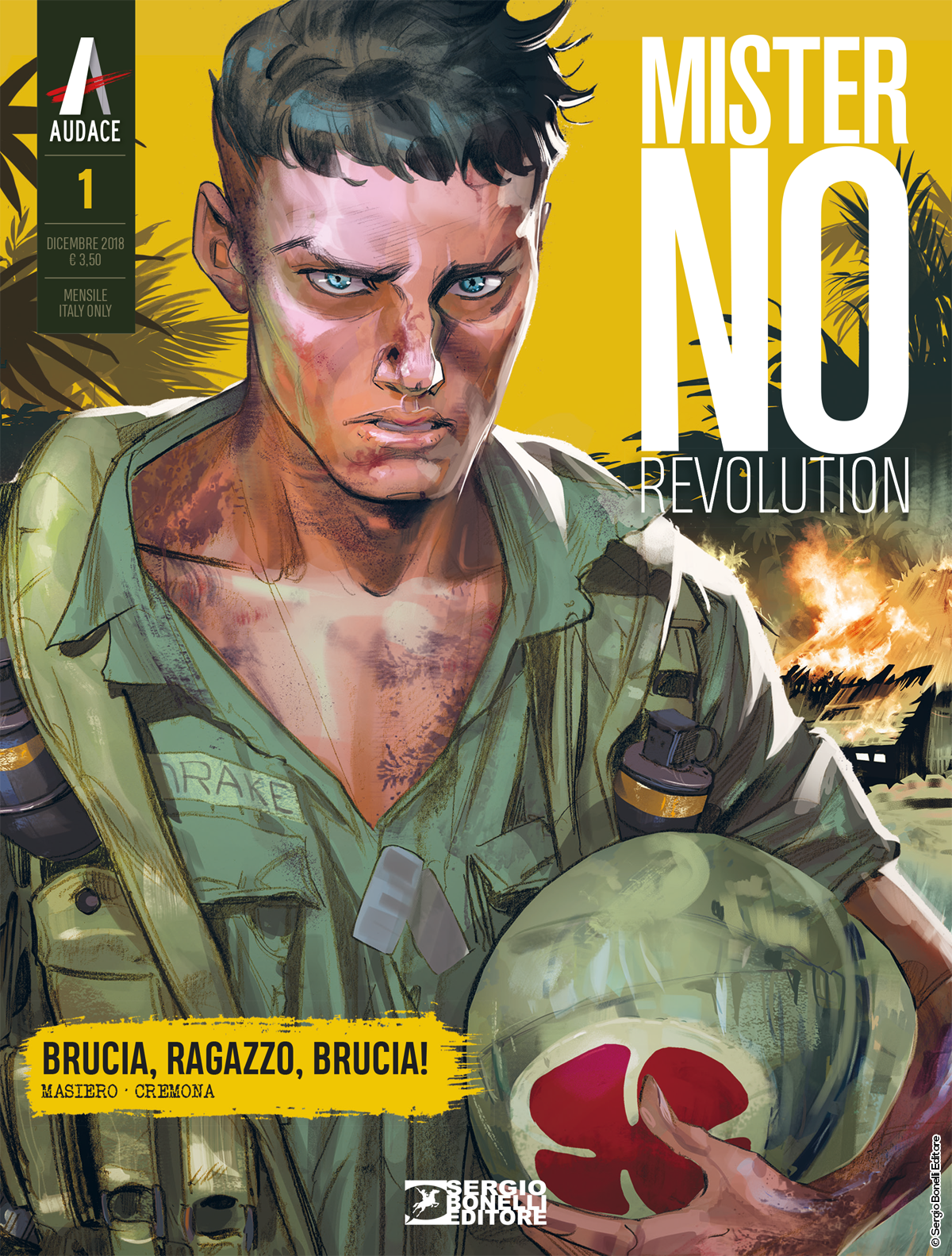 Brucia, ragazzo, brucia! - Mister No Revolution 01 cover
