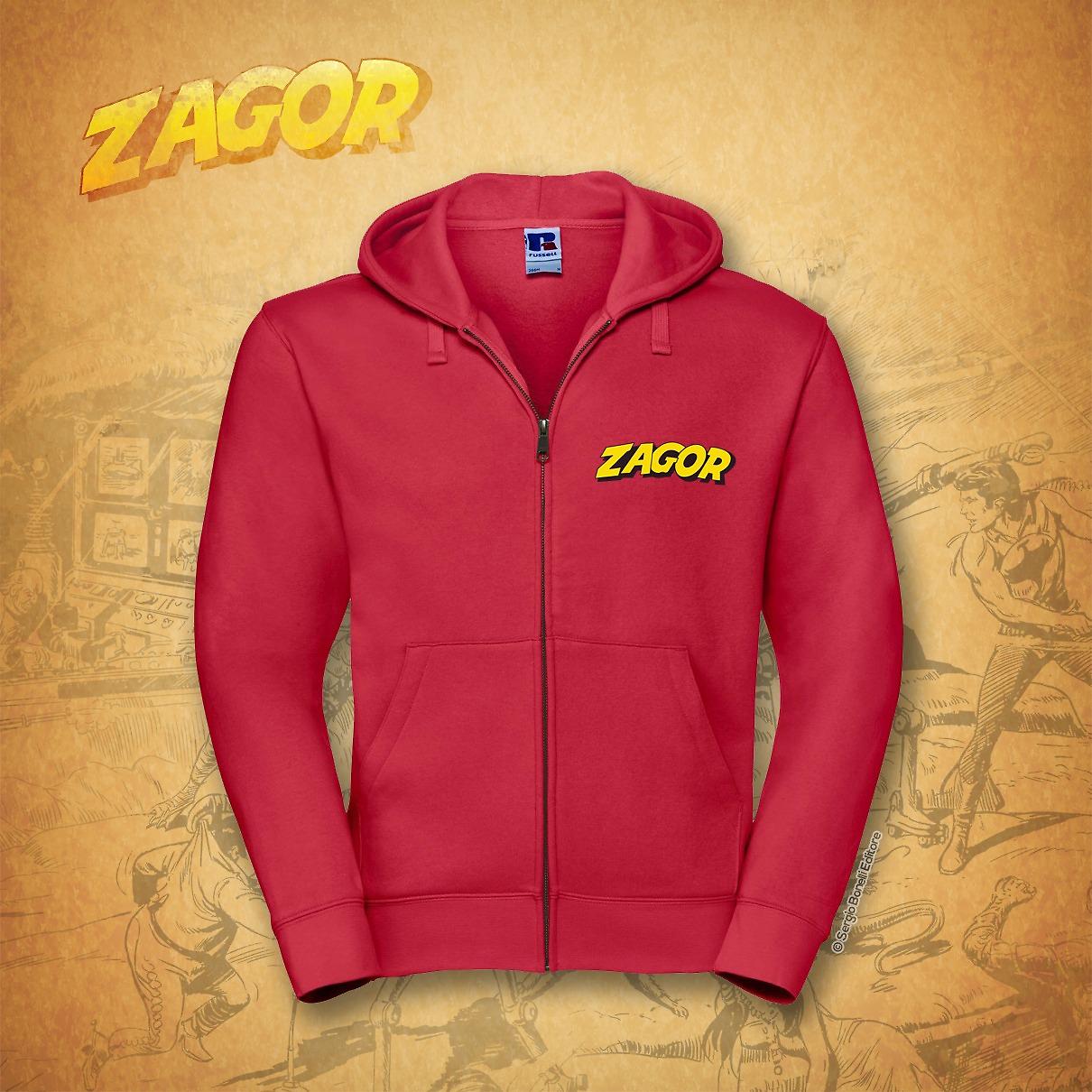 Felpa Zagor - Rossa