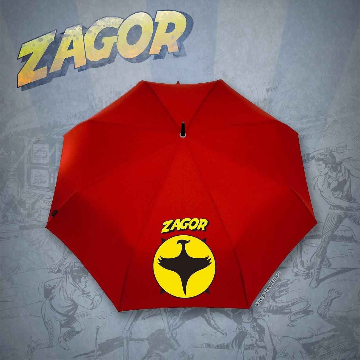 Ombrello Zagor - Rosso