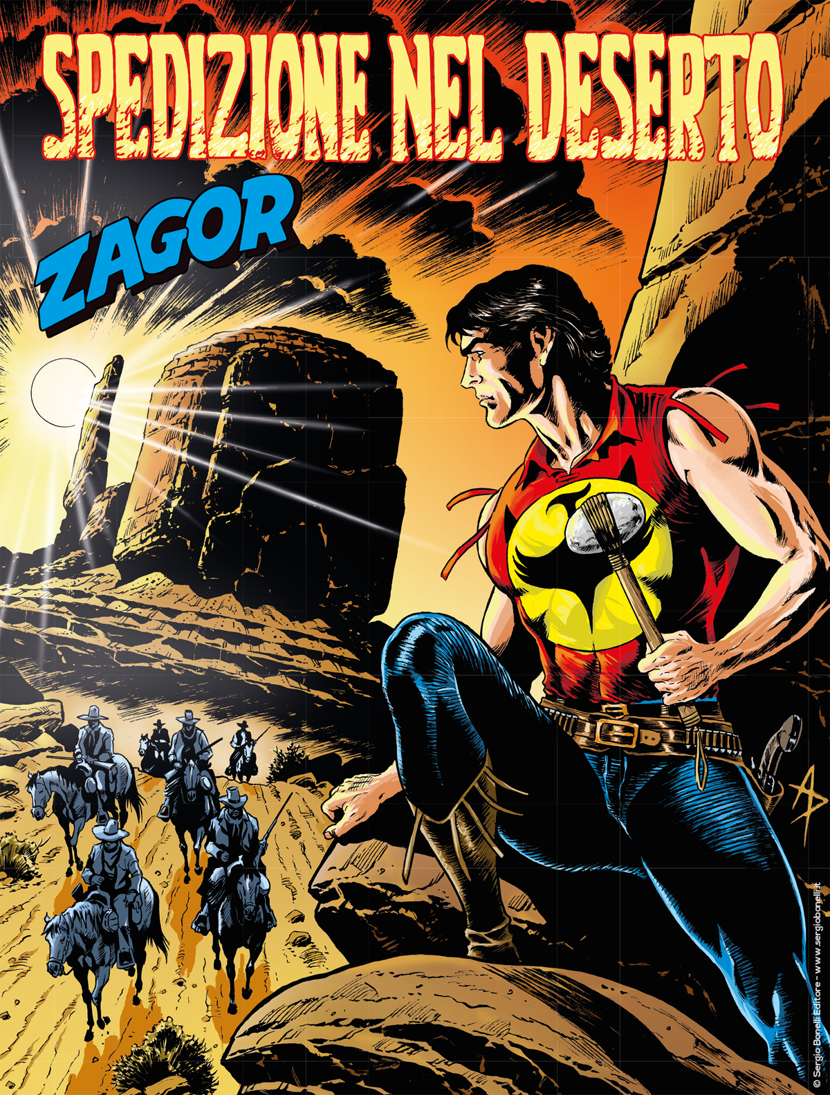 Spedizione nel deserto - Zagor 643 cover