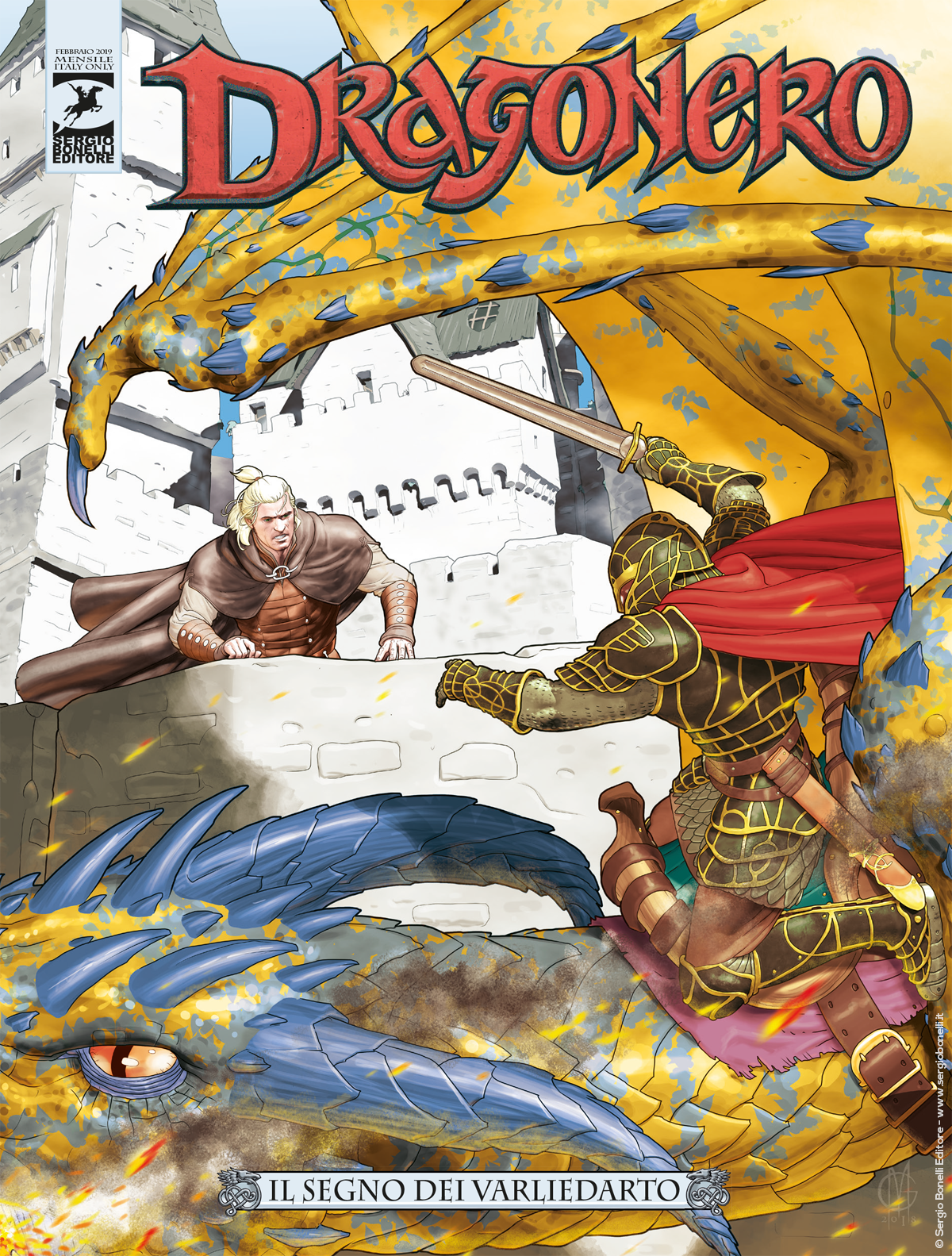 Il segno del Varliedarto - Dragonero 69 cover