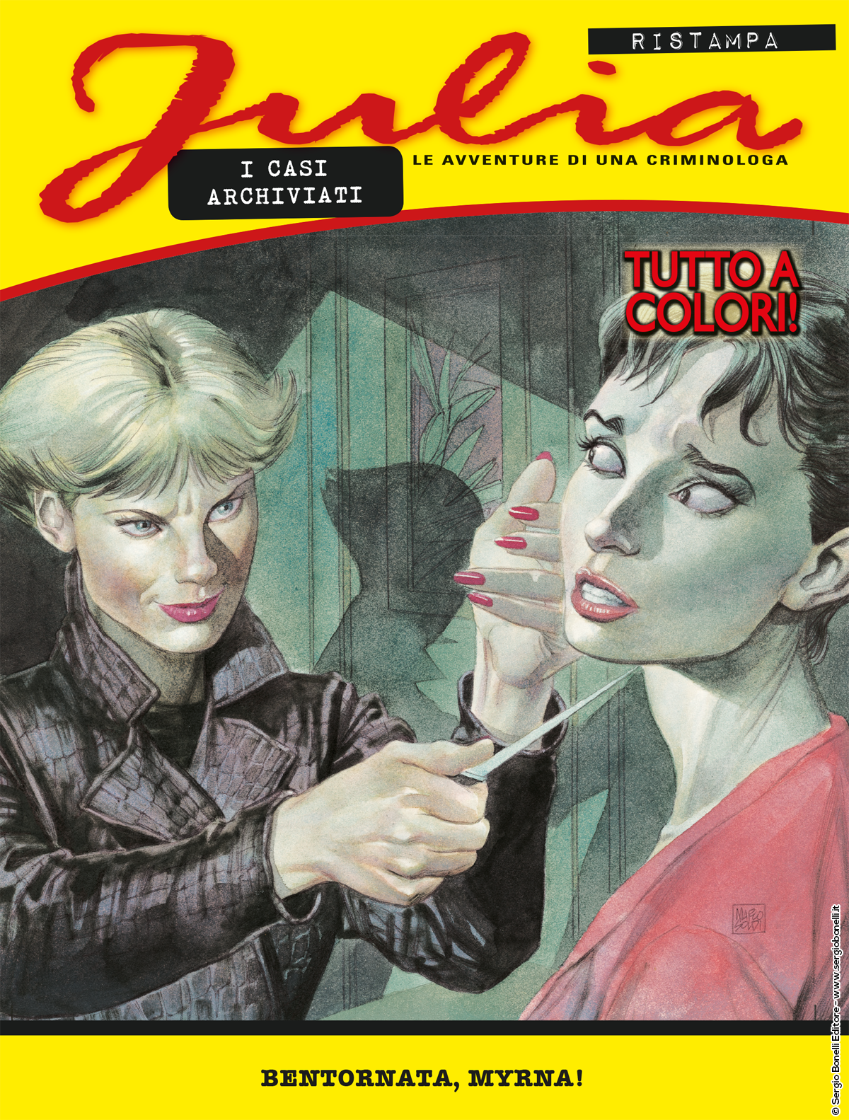 Bentornata, Myrna! - Julia Ristampa 04 cover